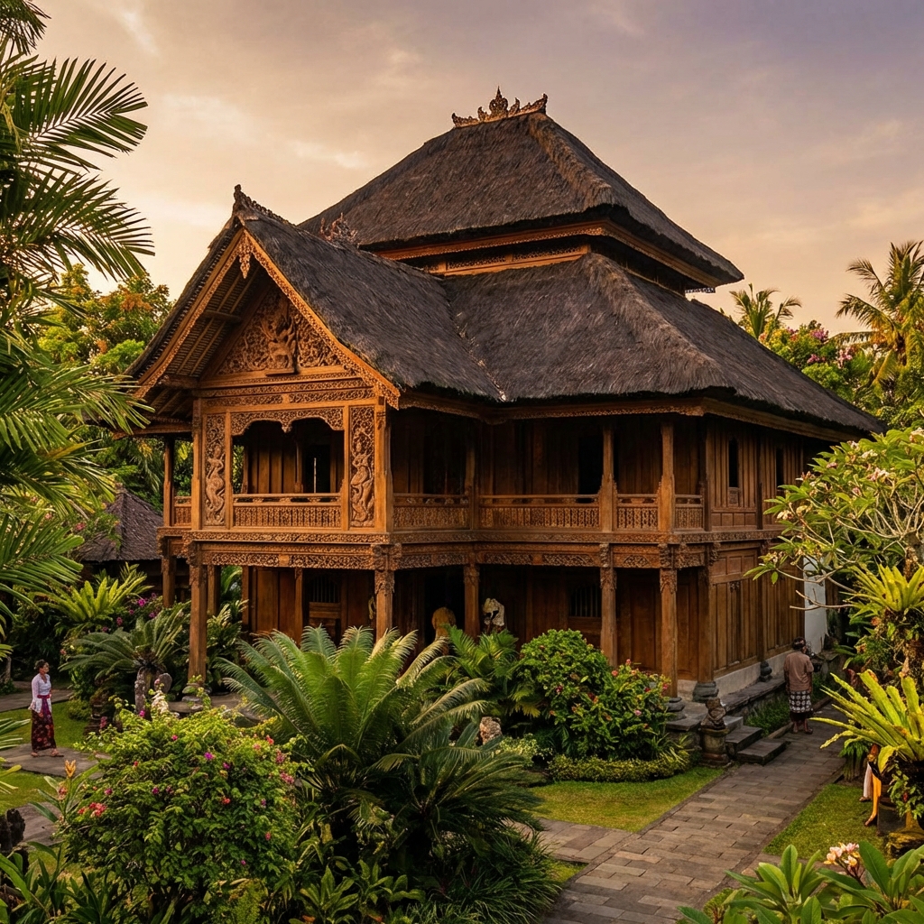 Rumah Adat Kasepuhan Gelar Alam